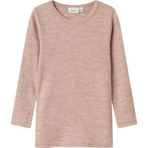 Top - Wol - Lange Mouwen - Ronde Hals - Regular Fit