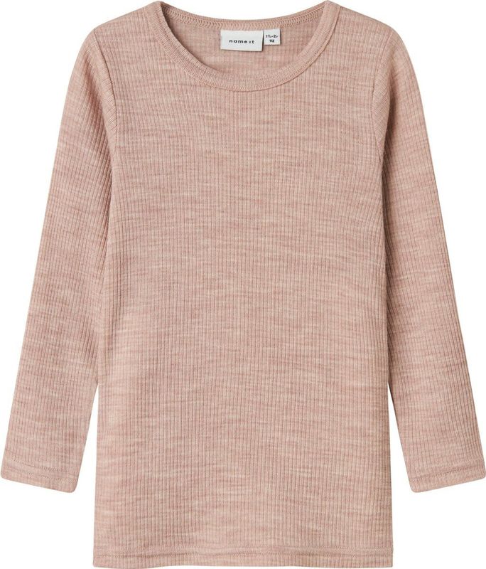 Top - Wol - Lange Mouwen - Ronde Hals - Regular Fit