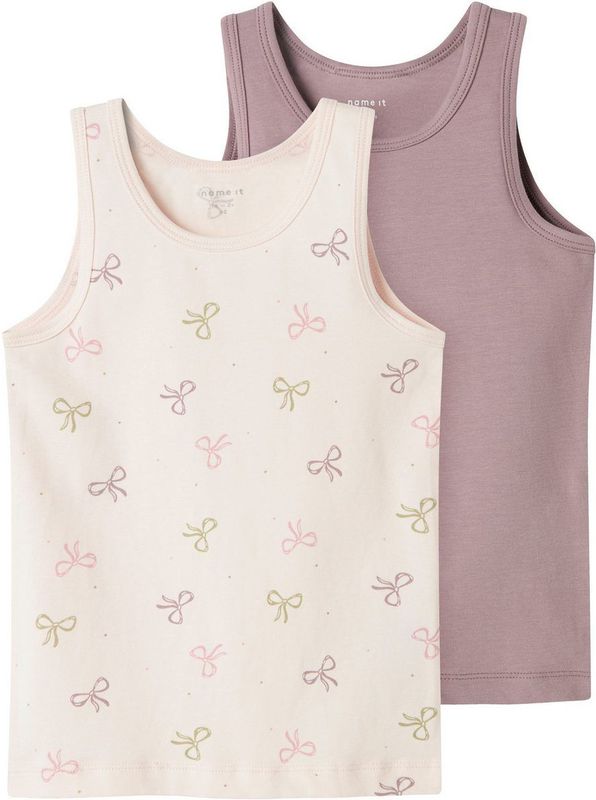 Geef - 2-pack Tanktop - Kleur - Jersey