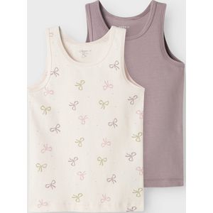Tanktop - Herhaling Print - 2-Pack - Jersey