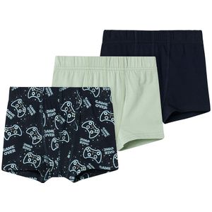 3-pack Panty - Zwart - Jersey - Rekbare Stof