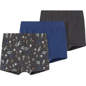 Name it 3 stuks mini-panty voor jongens, 3P Space Noos, smeedijzer, numeric_92, smeedijzer, numeric_92, Smeedijzer.