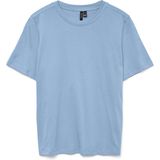 Basic Top - O-hals - Korte Mouwen - Regular Fit