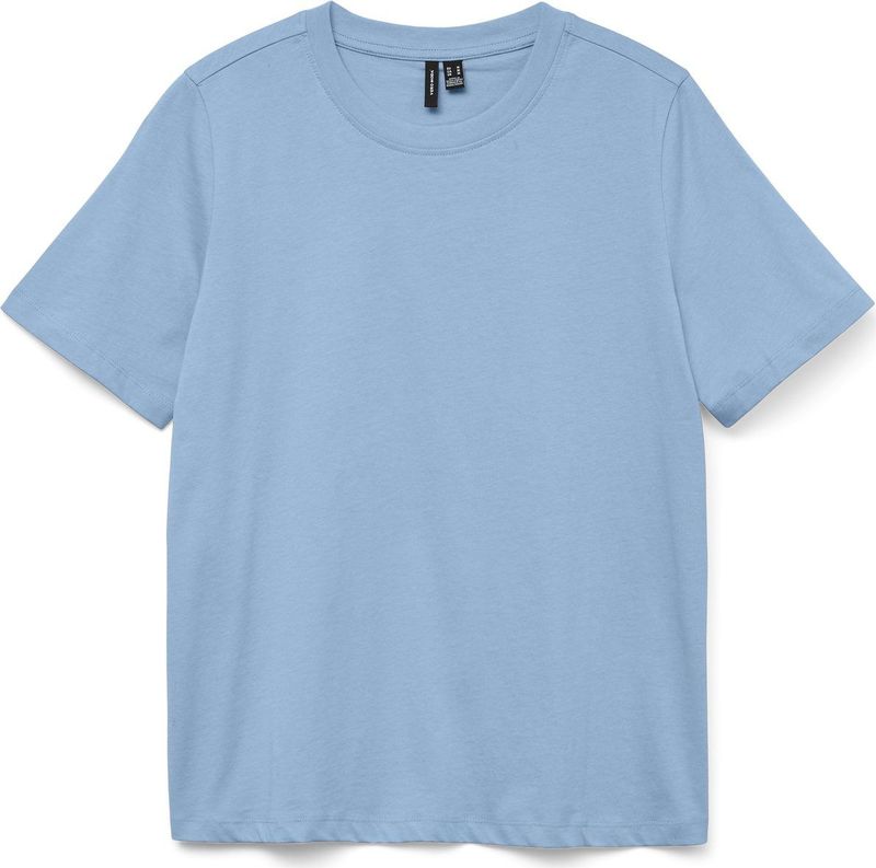 Basic Top - O-hals - Korte Mouwen - Regular Fit