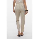Vero Moda - Vmjesmilo Mw Ankle Pants - Harembroek - Silver Lining/Anja Obsid
