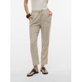 Vero Moda - Vmjesmilo Mw Ankle Pants - Harembroek - Silver Lining/Anja Obsid