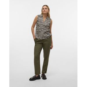 Vmjesmilo - Mid Waist - Broek - Enkel Lengte - Regular Fit