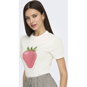 ONLY - ONLKELLY - T-shirt - Wit