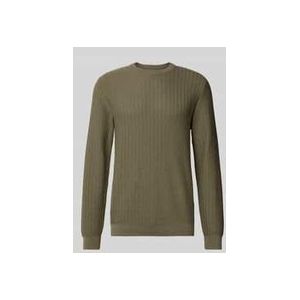 Jack & Jones Jprcctravis Knit Crew Neck, Vetiver., L