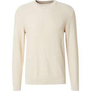 Jack & Jones Jprcctravis Knit Crew Neck, wit (whitecap gray), L