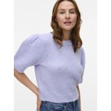 Vmnovah - Gebreide Pullover - O-hals - Korte Mouwen - Regular Fit