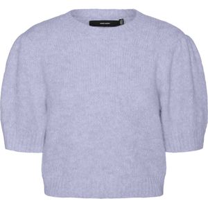 Vmnovah - Gebreide Pullover - O-hals - Korte Mouwen - Regular Fit