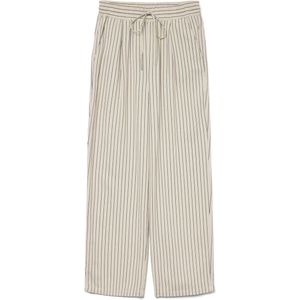 Vero Moda - Vmjesmilo - Broek - Beige - 55% Viscose 45% Linnen
