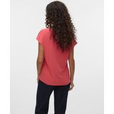 Vero Moda T-shirt Vmfilli Ss V-neck Tee Ga Noos 10247666 Dubarry Dames