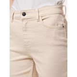 Jeans - Tapered Fit - High-Waist - Enkellang - Katoen - Zakken