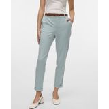 Vero Moda Vmmaya Mw Loose Solid Pant - Gray Mist - Middelhoge Taille