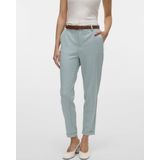 Vero Moda Vmmaya Mw Loose Solid Pant - Gray Mist - Middelhoge Taille