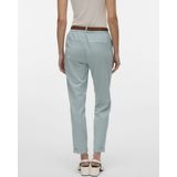 Vero Moda Vmmaya Mw Loose Solid Pant - Gray Mist - Middelhoge Taille