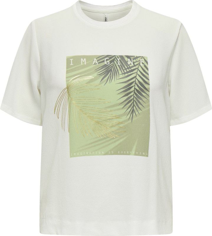 Cloud Dancer - T-shirt - Tropical Print - 100% Polyester