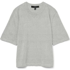 Vero Moda Kurzarmpullover "VMSILJE 2/4 O-NCK OVERSIZE PULL GA NOOS"