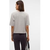 VERO MODA - Vmsilje - Oversized Trui - Lichtgrijs - Materiaal: Ga Noos