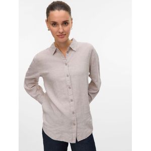 Overhemd - Chique Blouse - Lange Mouwen - Relaxed Fit
