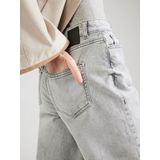 PIECES - PCSELMA - Jeans - Lichtgrijs - Wide Leg - Mid Waist