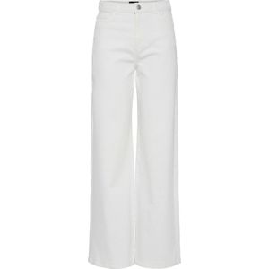 Jeans - Wide-Fit - High-Waist - Denim - Zakken - Riemlussen