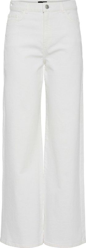 Jeans - Wide-Fit - High-Waist - Denim - Zakken - Riemlussen