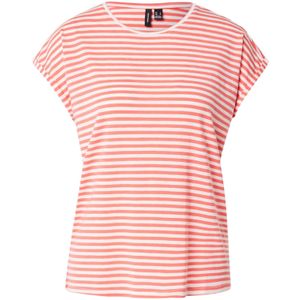 Vero Moda - Vmava Ss Top Stripe Ga Jrs Noos - T-shirt - Dubarry
