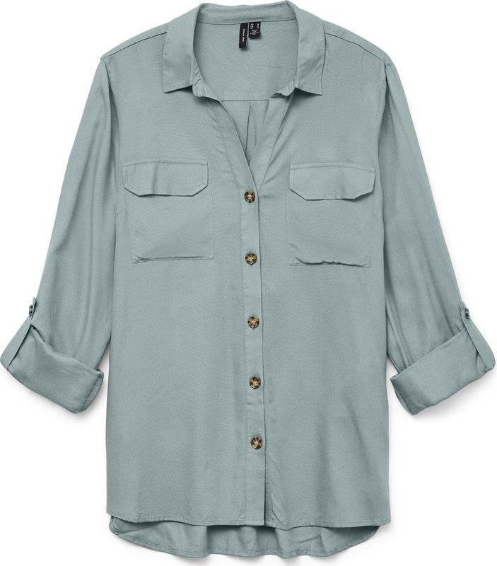Vero Moda Hemdbluse »VMBUMPY L/S SHIRT NEW WVN GA NOOS«
