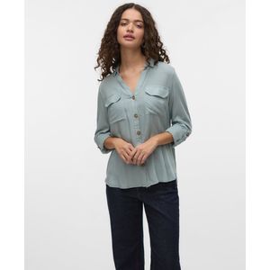 Overhemd - Blauw - Katoen - Regular Fit