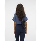 Vero Moda - T-shirt - China Blue - 100% Viscose Lenzing Ecovero