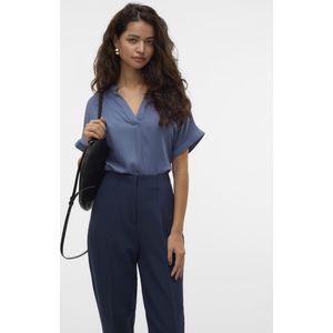 Vero Moda - T-shirt - China Blue - 100% Viscose Lenzing Ecovero