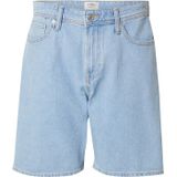 Korte Broeken - Effen - Denim - Light Washed - Regular Pasvorm