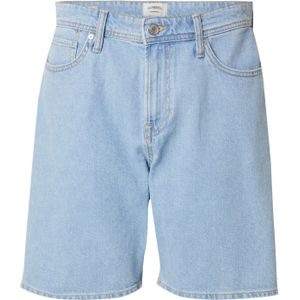 Korte Broeken - Effen - Denim - Light Washed - Regular Pasvorm