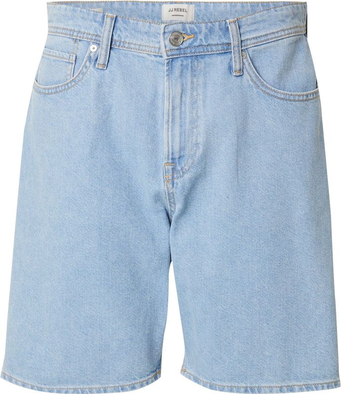 Korte Broeken - Effen - Denim - Light Washed - Regular Pasvorm