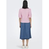 Onlelisa - T-shirts - Regular Fit - Korte Mouwen - Broderie Anglaise