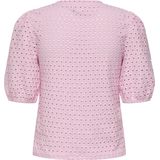 Onlelisa - T-shirts - Regular Fit - Korte Mouwen - Broderie Anglaise