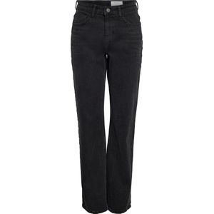 Noisy May - Nmmonica Hw Straight Jean - Zwart - Denim