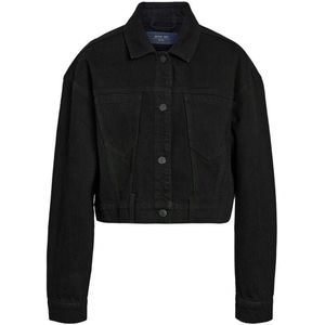 Noisy May - NMRONJA - Denim Jas - Zwart - Katoen - Dames