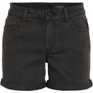 Noisy May - NMDEBBY NW Slim Shorts - Korte Broek - Zwart - Katoen/Polyester/Viscose/Elastaan