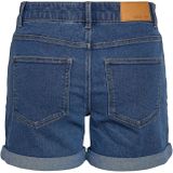 Korte Broeken - Medium Blue Denim - Slim Fit - Normale Taillehoogte