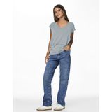 Pieces - Pcbillo Tee Lurex Stripes Jrs Noos Bc - Dames - t-Shirts