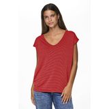 Pieces - Pcbillo Tee - T-shirt - Poppy Red - Dames