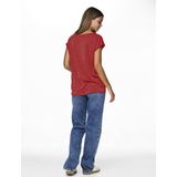 Pieces - Pcbillo Tee - T-shirt - Poppy Red - Dames