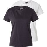 T-shirt - Black - Korte Mouwen - Regular Fit