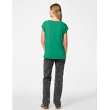 T-shirt - Effen - Jersey - V-hals - Normale Pasvorm