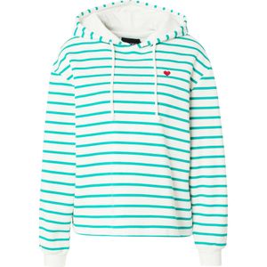pieces Kapuzensweatshirt PCCHILLI LS HOODIE STRIPES EMB NOOS BC