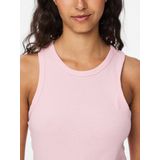 Pieces - Ruka - Tanktop - Effen - Regular Fit, RIB, Katoen en Elastaan